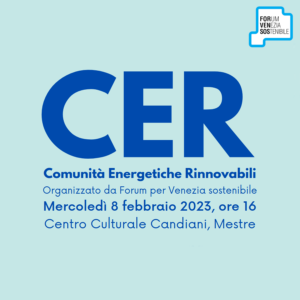 Scopri di più sull'articolo CER – Comunità Energetiche Rinnovabili – 08.02.23